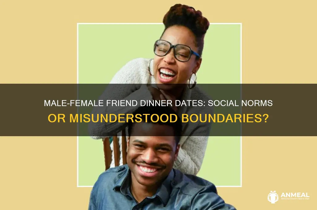 should males go to dinner with female friend