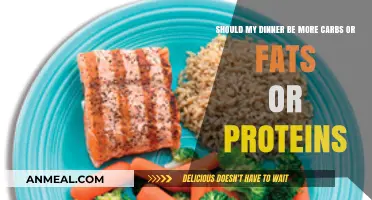 Balancing Your Plate: Carbs, Fats, or Proteins for Dinner?