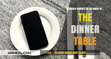 Phones at Dinner: Enhancing or Ruining Family Mealtime Conversations?