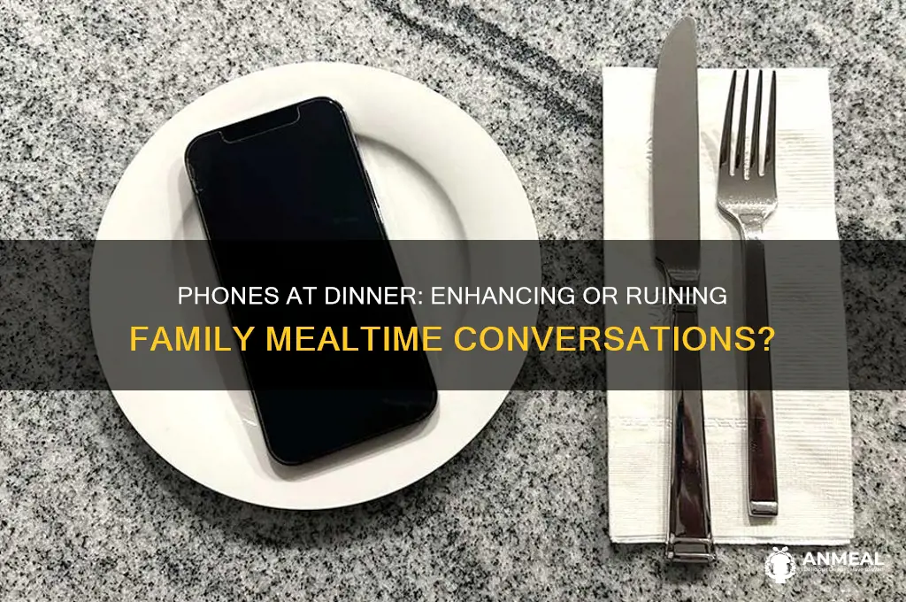 should phones be allowed at the dinner table