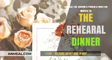 Who Should Send Rehearsal Dinner Invites: Groom's Parents or Couple?