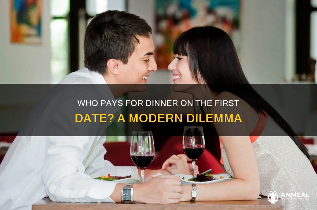 should the man buy dinner on the first date
