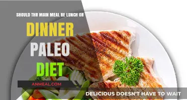 Paleo Diet Debate: Lunch or Dinner as the Main Meal?