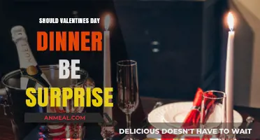 Surprise or Plan? The Valentine's Day Dinner Dilemma Explored