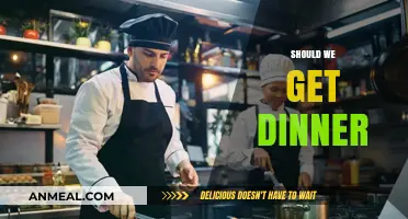 Should We Get Dinner? Exploring the Pros and Cons of Dining Out