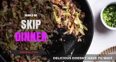 Skipping Dinner: Benefits, Risks, and Healthy Alternatives to Consider