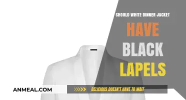White Dinner Jacket with Black Lapels: Stylish or Outdated?