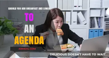 Boosting Productivity: Should Breakfast and Lunch Be on Your Agenda?