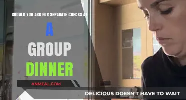 Separate Checks at Group Dinners: Etiquette, Convenience, or Social Faux Pas?