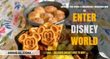 Disney World Breakfast Reservations: Worth It for Early Park Entry?