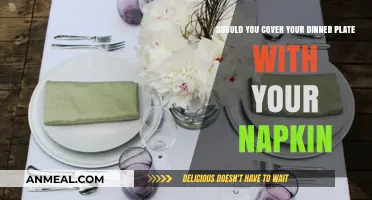 Napkin Etiquette: Should You Cover Your Dinner Plate?