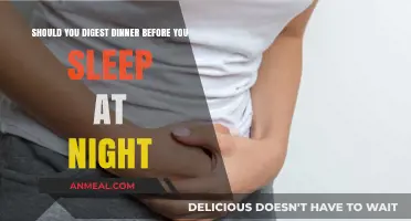 Should You Digest Dinner Before Sleeping? Nighttime Eating Explained