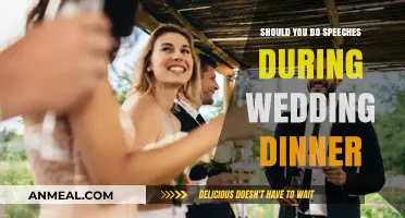 Wedding Speeches at Dinner: Enhancing or Distracting Your Celebration?