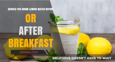 Lemon Water: Best Before or After Breakfast for Optimal Benefits?