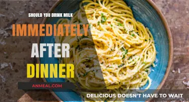 Milk After Dinner: Healthy Habit or Digestive Dilemma?