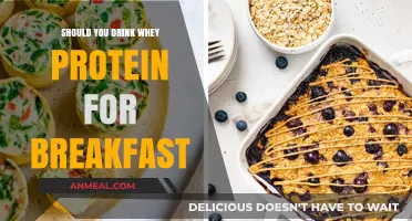 Whey Protein for Breakfast: Benefits, Timing, and Healthy Morning Options