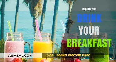 Should You Drink Your Breakfast? Pros, Cons, and Healthy Options