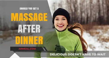 Massage After Dinner: Benefits, Timing, and What You Need to Know