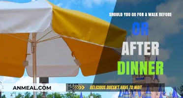 Walk Before or After Dinner: Timing Tips for Optimal Health
