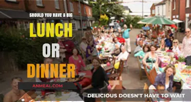 Big Lunch vs. Dinner: Which Meal Should Be Your Main Fuel?