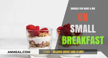 Big vs. Small Breakfast: Which Fuels Your Day Better?