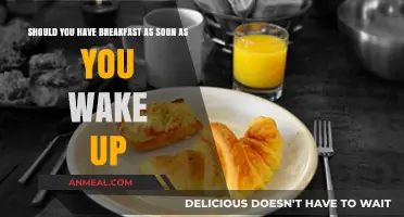 Breakfast Timing: Should You Eat Right After Waking Up?