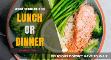 Fiber at Lunch or Dinner: Which Meal Boosts Digestion Best?