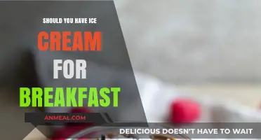 Ice Cream for Breakfast: A Sweet Start or Morning Mistake?