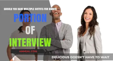 Dress to Impress: Outfit Changes for Interview Dinners?