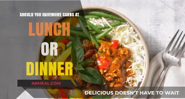Carbs at Lunch or Dinner: Timing Your Intake for Optimal Energy