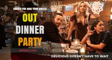 When to End the Night: Kicking Guests Out of Your Dinner Party