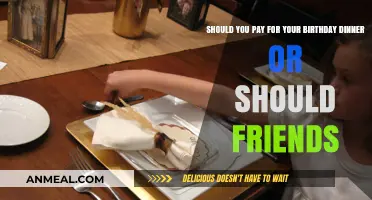 Who Pays for the Birthday Dinner? Etiquette and Expectations Explained