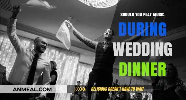 Should You Play Music During Your Wedding Dinner? Pros and Cons