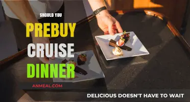 Pre-Buying Cruise Dinners: Pros, Cons, and Smart Savings Tips