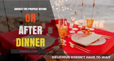 Propose Before or After Dinner: Timing Your Perfect Proposal Moment