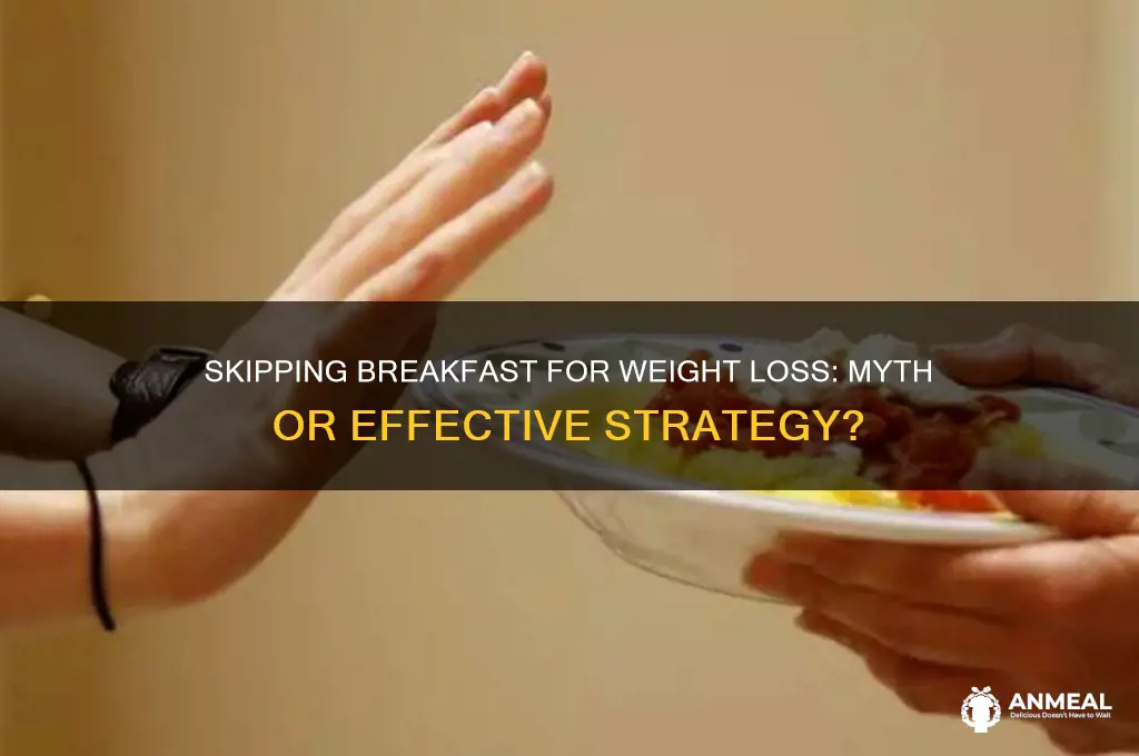 should you skip breakfast for weight loss