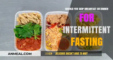 Breakfast or Dinner: Which Meal to Skip for Intermittent Fasting?