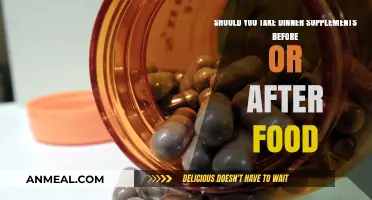 Dinner Supplements: Before or After Eating for Optimal Absorption?