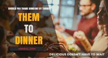 Dinner as Gratitude: Is a Meal the Perfect Thank You?