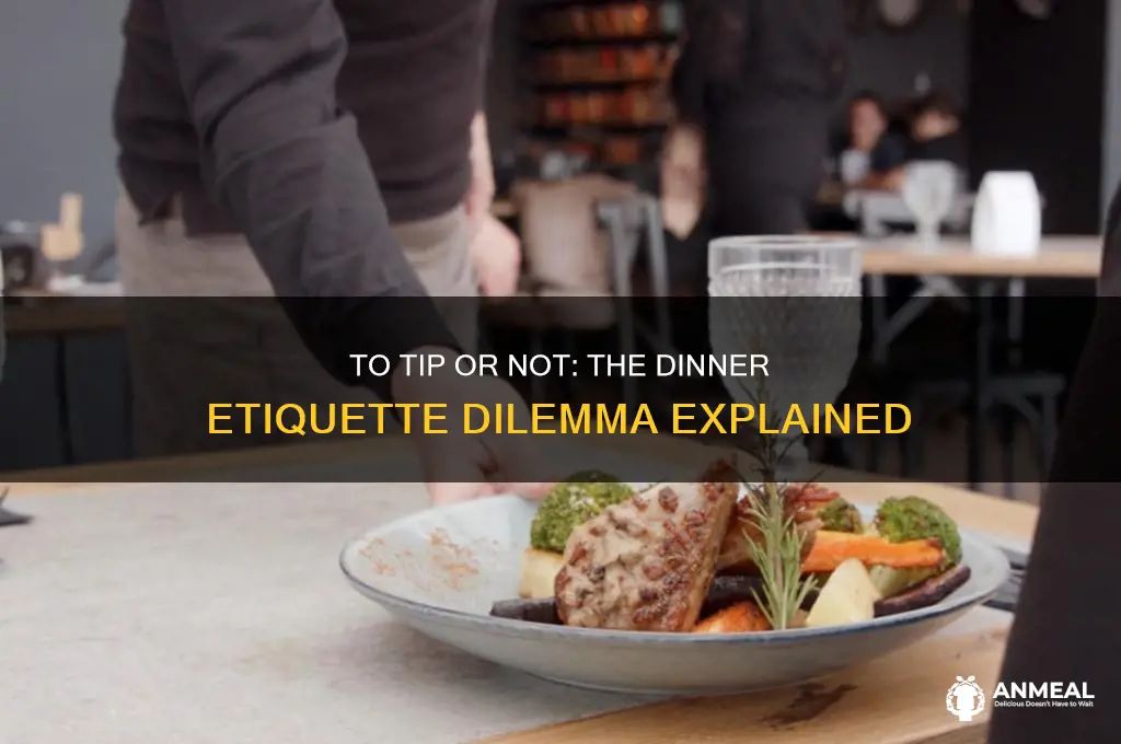 should you tip at a dinner