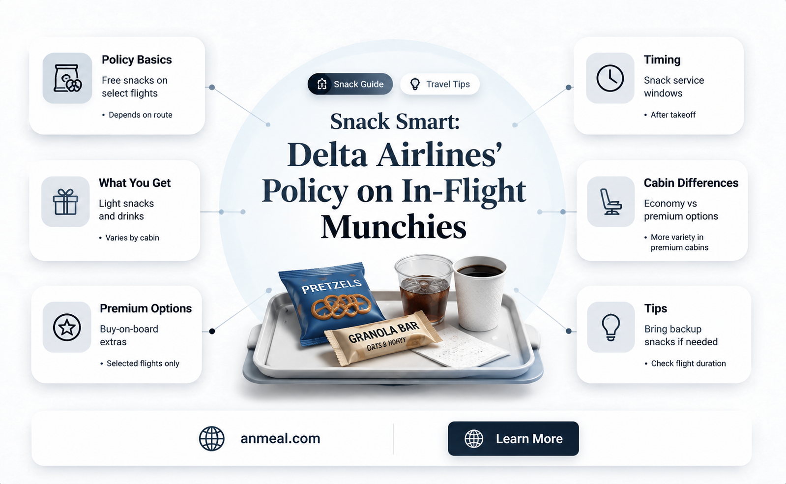 can you bring snacks on delta airlines