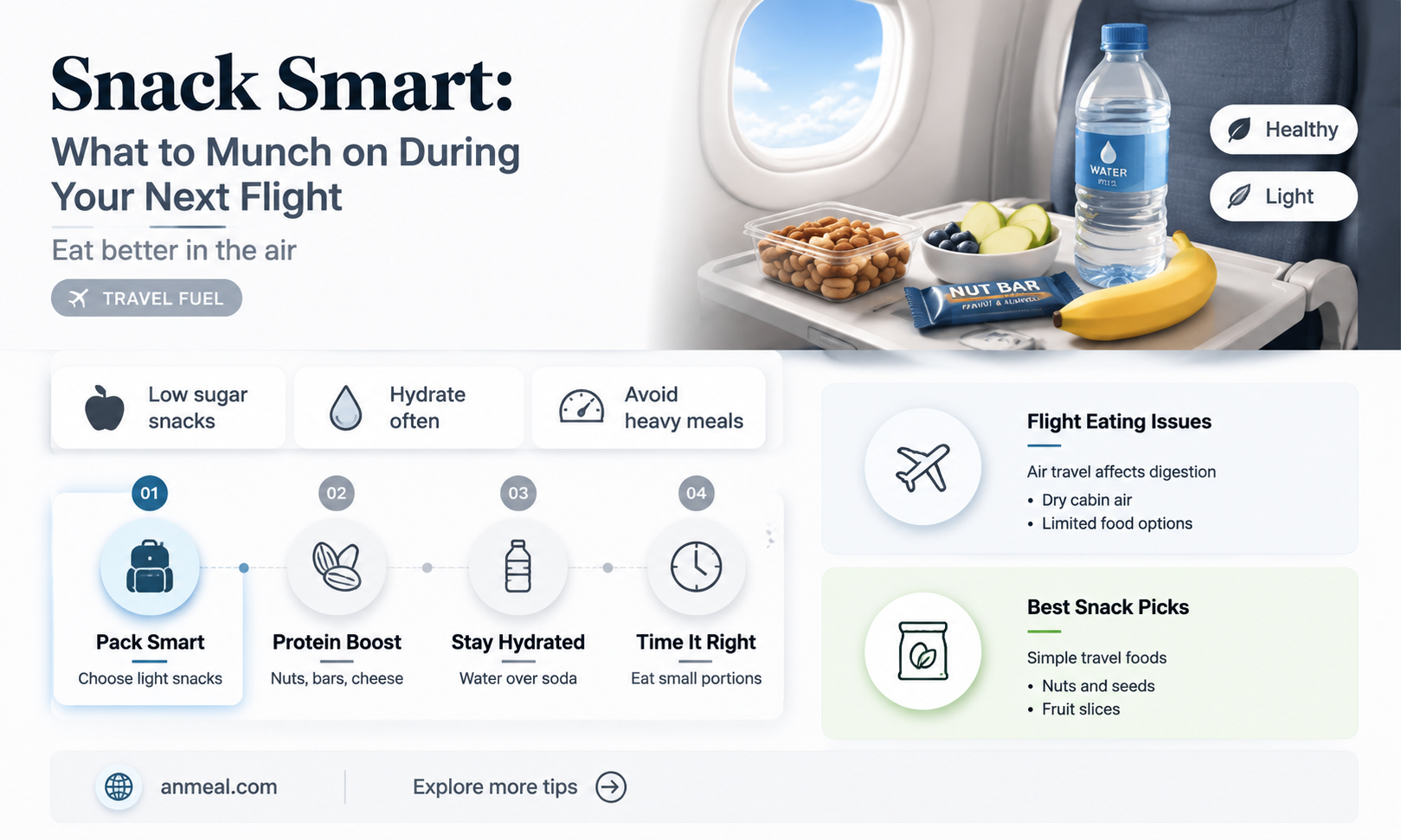 can bring snacks on plane