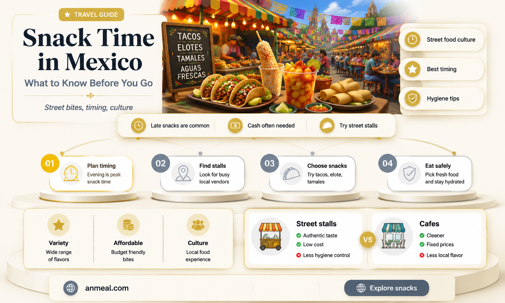 can you bring snacks into mexico