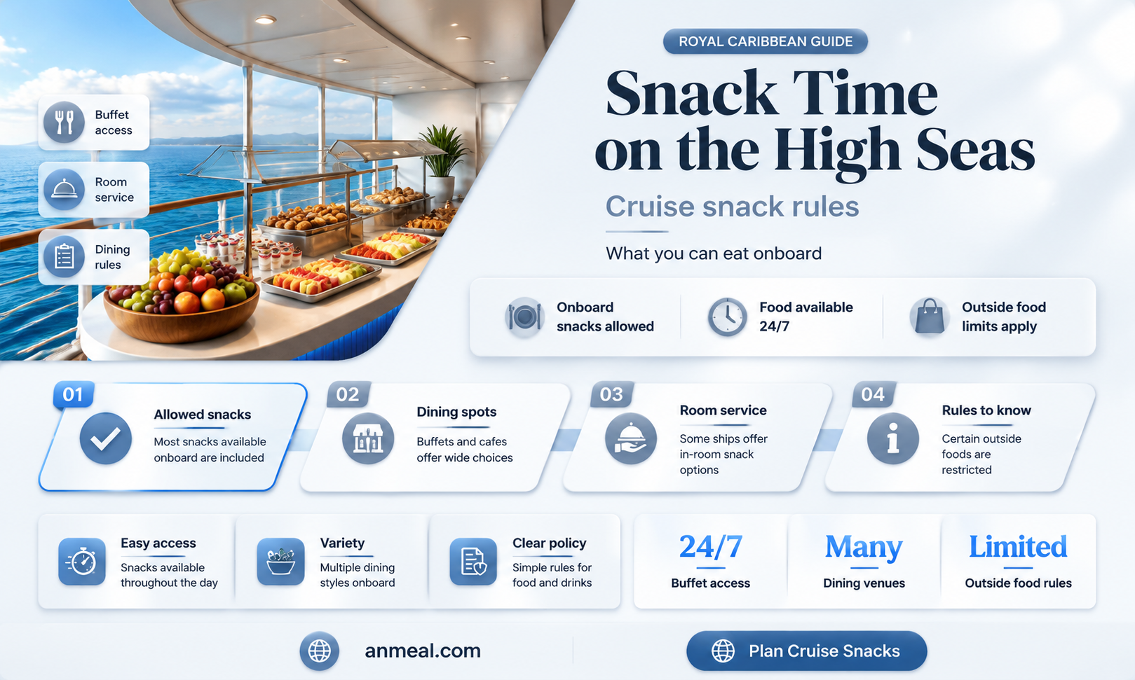can you bring snacks on a cruise royal caribbean