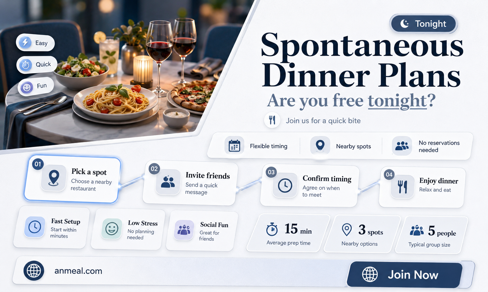 are you free tonighs lets do dinner
