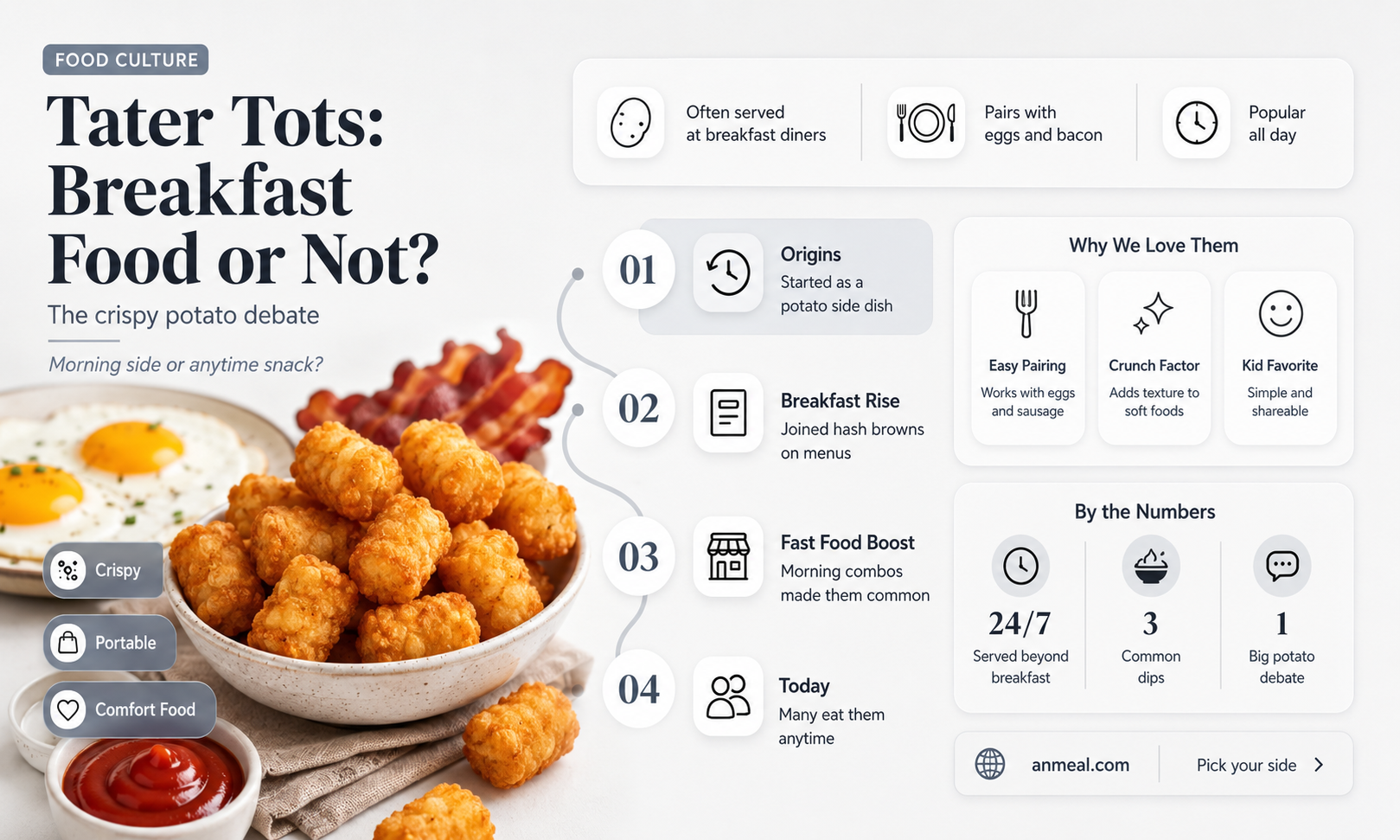 are tater tots a breakfast food