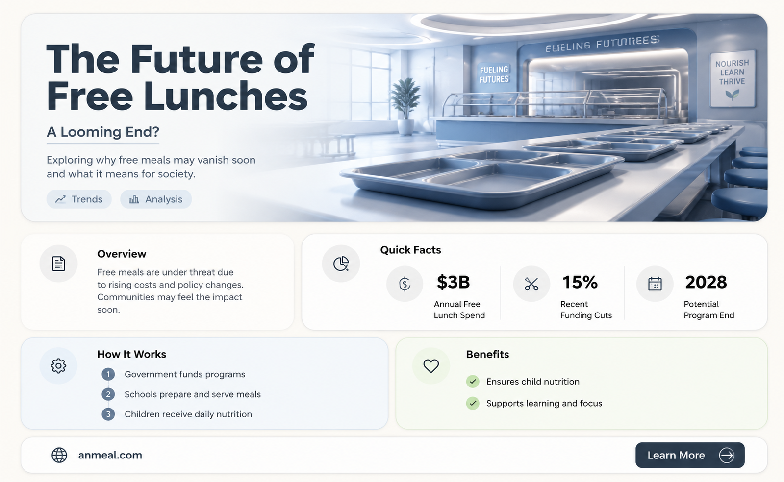 are free lunches ending
