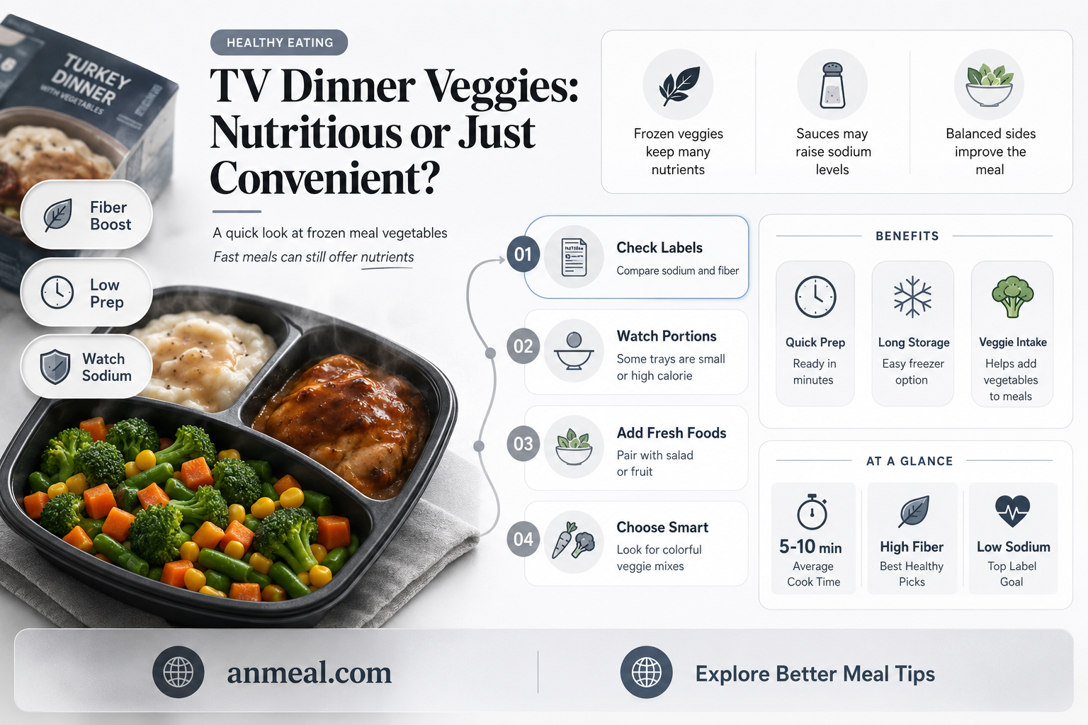 are tv dinner vegetables nutricious