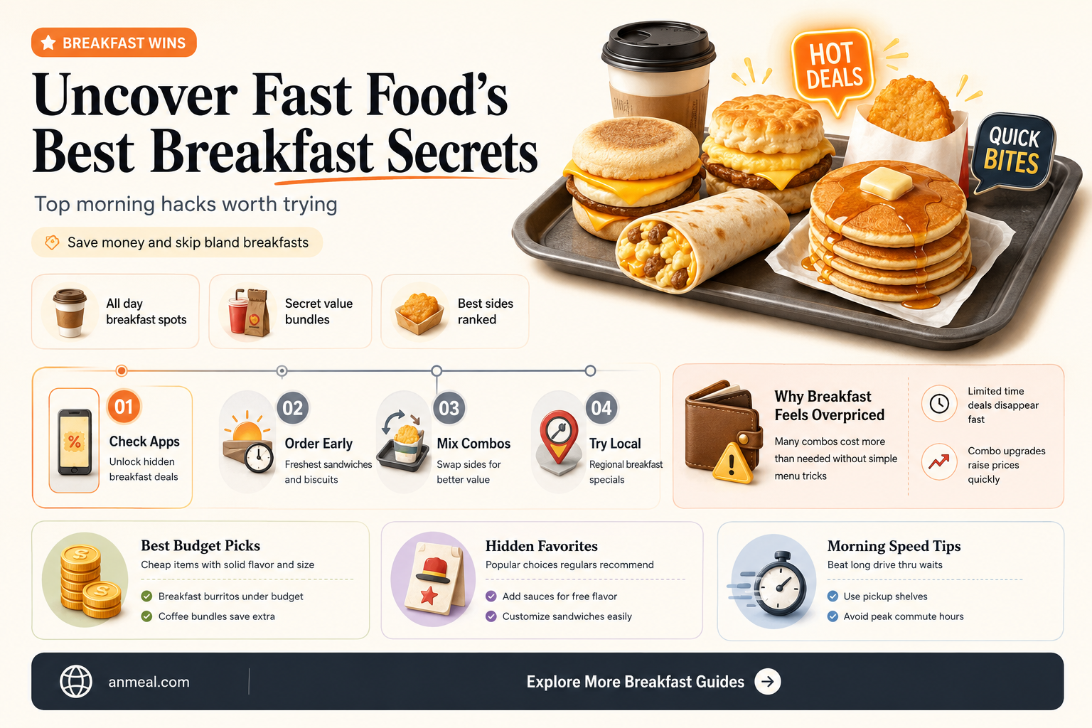 are there any hidden gem breakfast items at fast-food chains