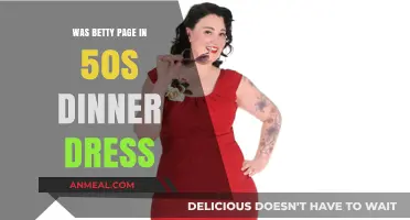 Betty Page's Iconic 50s Dinner Dress Style: A Timeless Fashion Legacy